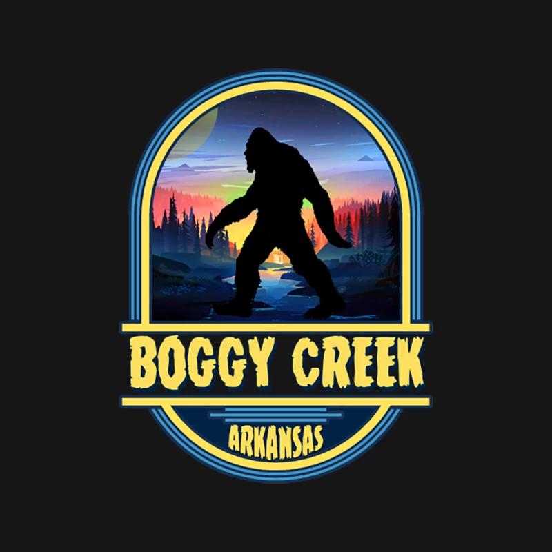 Boggy Creek, Arkansas travel badge Mouse Pad
