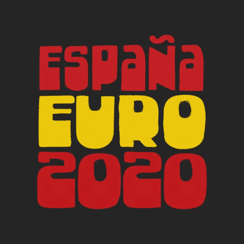 España Euro 2020  Football Fan Design Female Pullover Sweatshirt