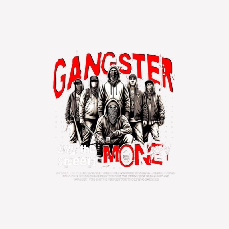 editable gangster money Male T-Shirt