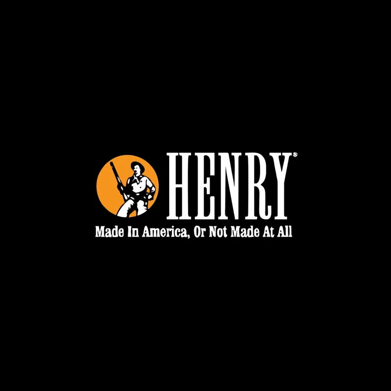 Henry Rifles Vintage Logo with American Manufacturing Slogan Travel Mug