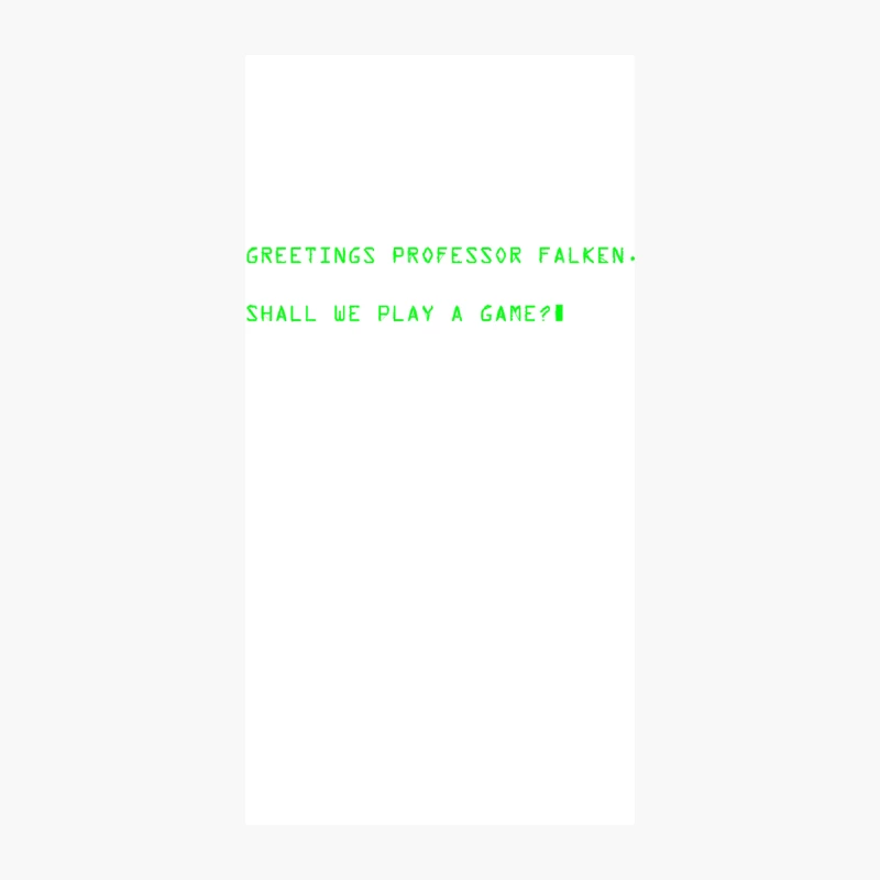 Wargames iPhone Case