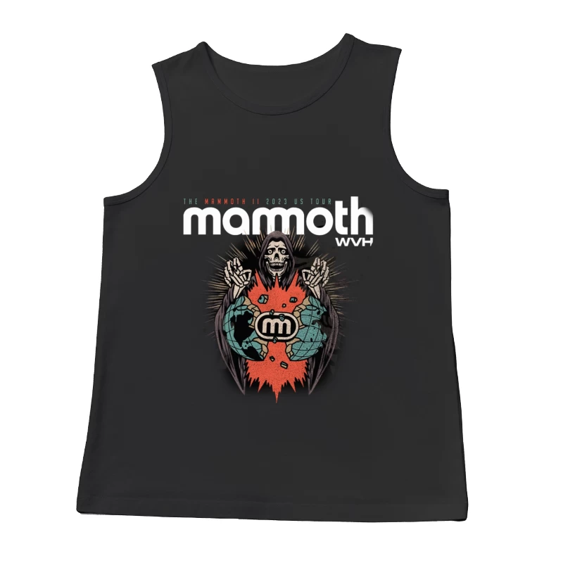 Mammoth Metal Festival 2023 Dark Gothic Poster Design Male Tank Top