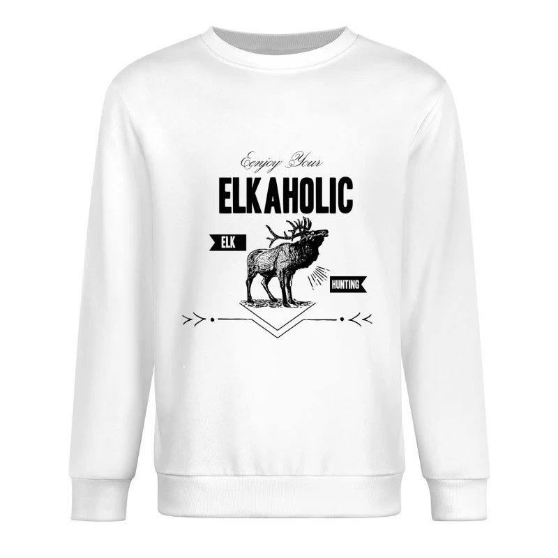 Design Élégant pour Amateurs d'Elans Homme Sweat-shirt à enfiler