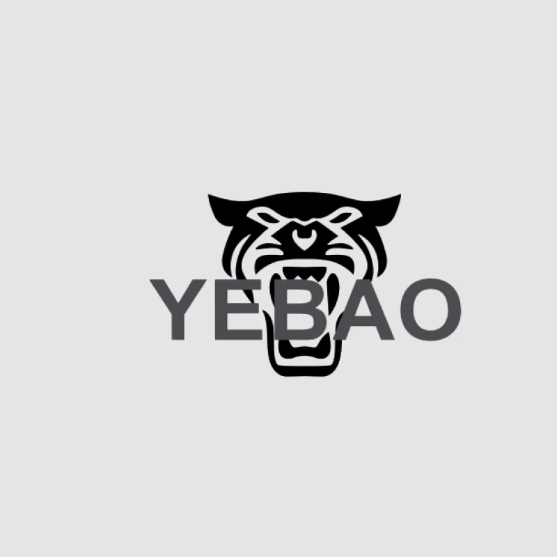 Yebao Logo mit Tiger Damen Pullover Hoodie