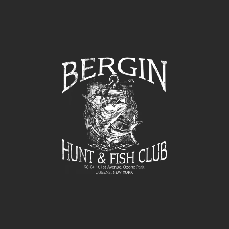 Bergin Hunt and Fish Club, distressed Baseball Cap