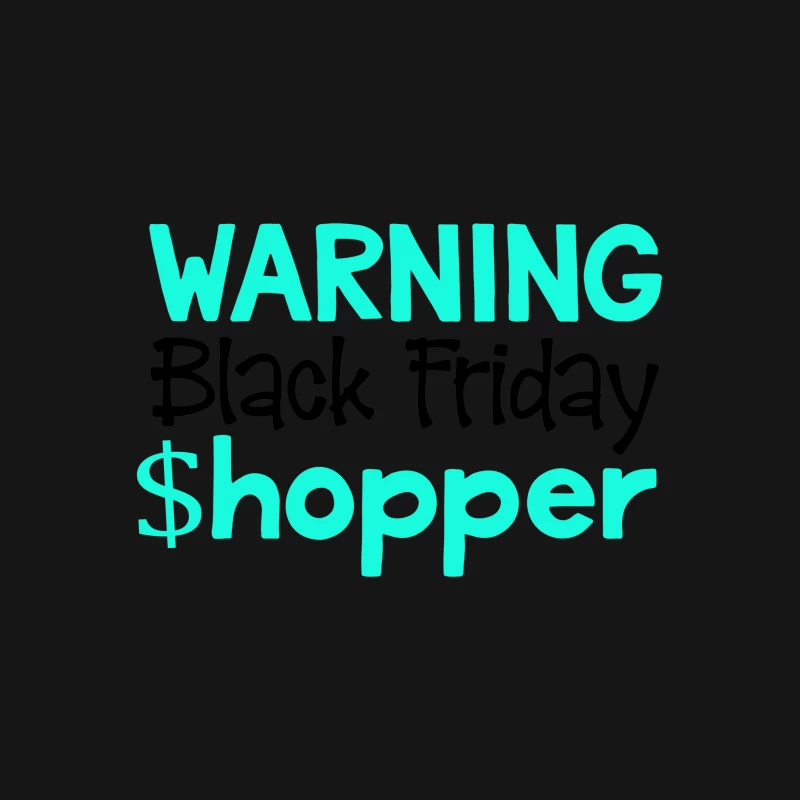 Avertissement: Acheteur de Black Friday Femme T-Shirt