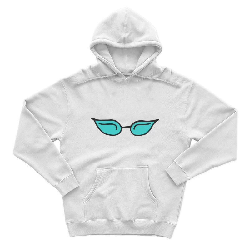Lunettes de soleil rétro turquoise Homme Sweat à capuche