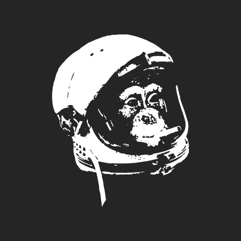 Astronaut monkey Female Pullover Sweatshirt