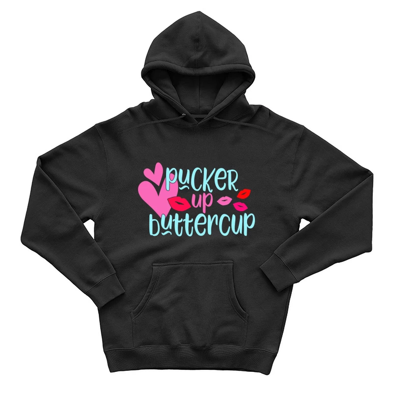 Amour et baisers colorés Homme Sweat à capuche