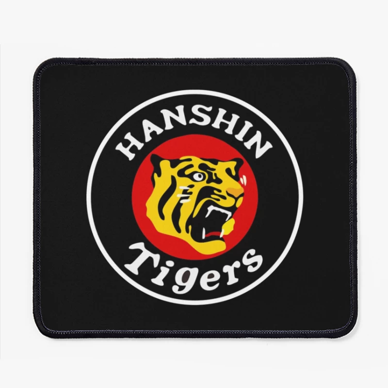 Hanshin Tigers Japanese Baseball Team Logo Mouse Pad