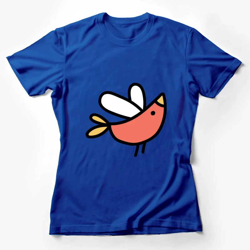 Oiseau coloré en vol Femme T-Shirt