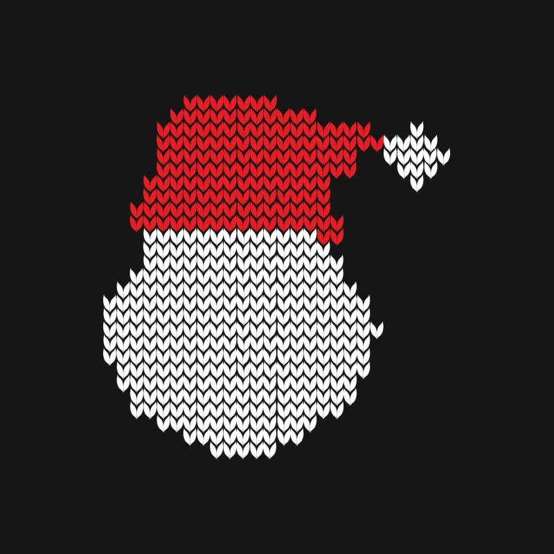 Bonhomme de neige avec chapeau de Noël en pixel art Homme Manches Longues T-Shirt