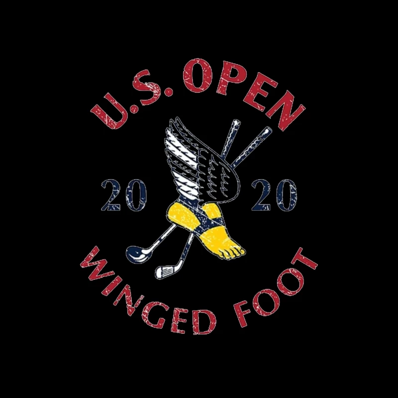 2020 US Open Golf Championship at Winged Foot Logo Design Mouse Pad