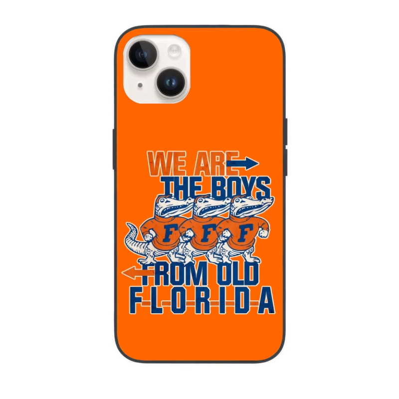 Vintage College Sports - Florida Gators "WE ARE THE BOYS" iPhone Case