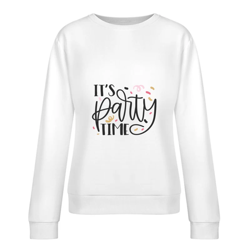 Célébrez avec style Femme Sweat-shirt à enfiler