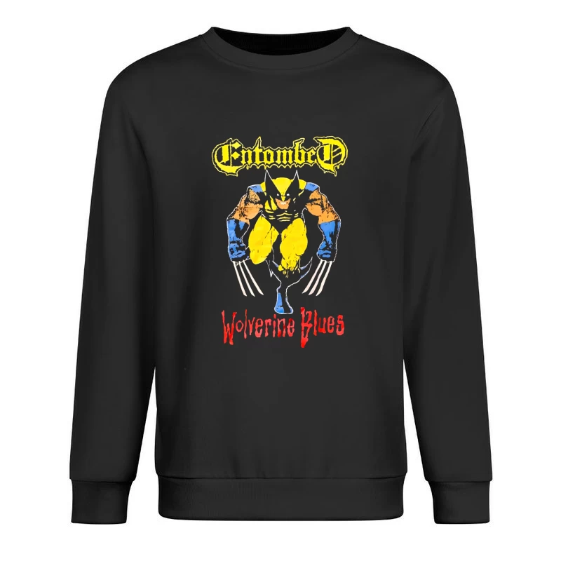 Entombed Wolverine Blues Male Pullover Sweatshirt