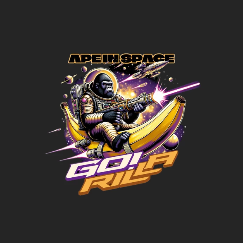 Singe dans l'Espace Femme Sweat-shirt à enfiler