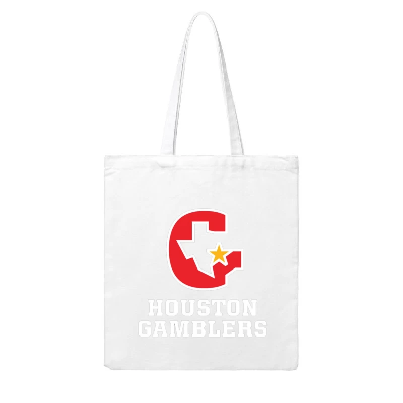 houston gamblers Cotton Tote Bag