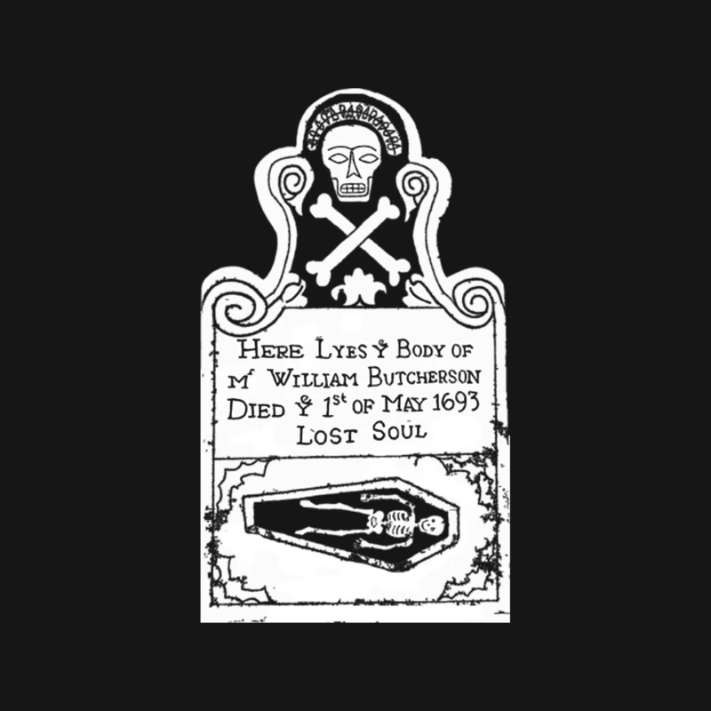 Billy Butcherson_s Tombstone Mouse Pad