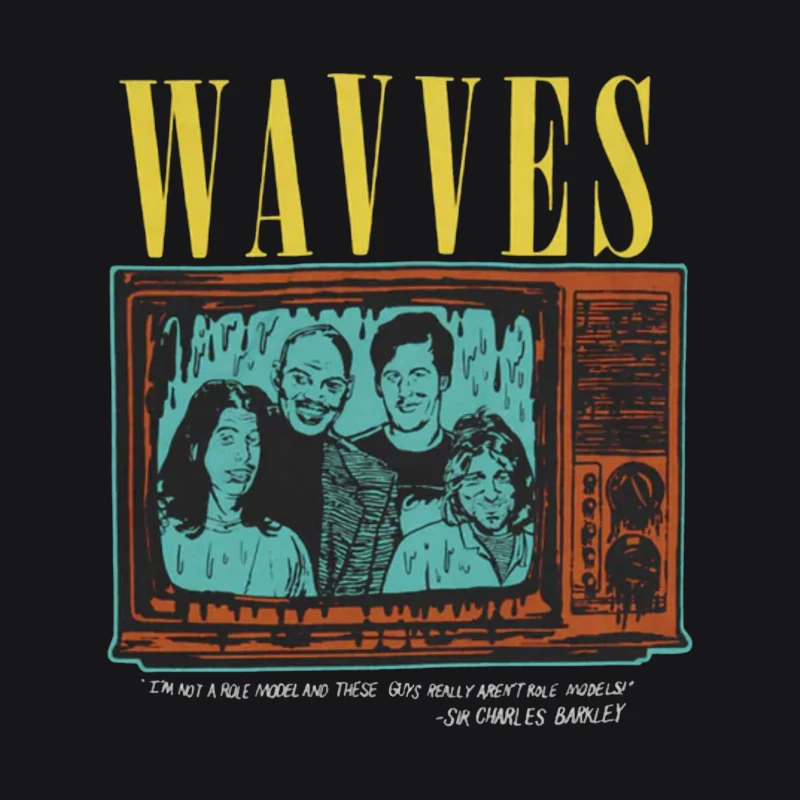 Wavves Merchandise Male Pullover Hoodie