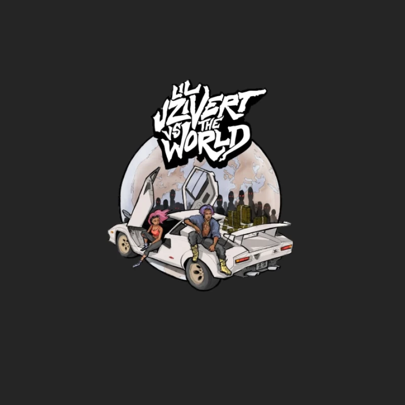 Lil Uzi Vert, Auto, Welt Herren Pullover Sweatshirt