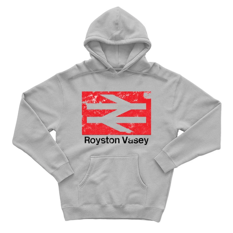 Royston Vasey Train Station Male Pullover Hoodie