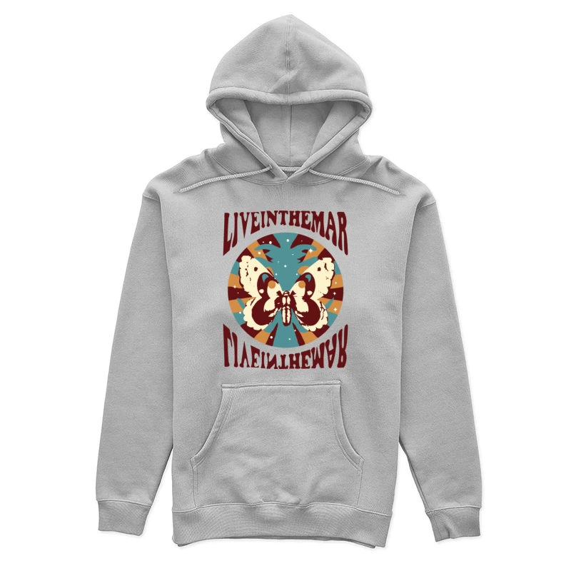 Schmetterlingsdesign mit Astrologie-Touch Damen Pullover Hoodie