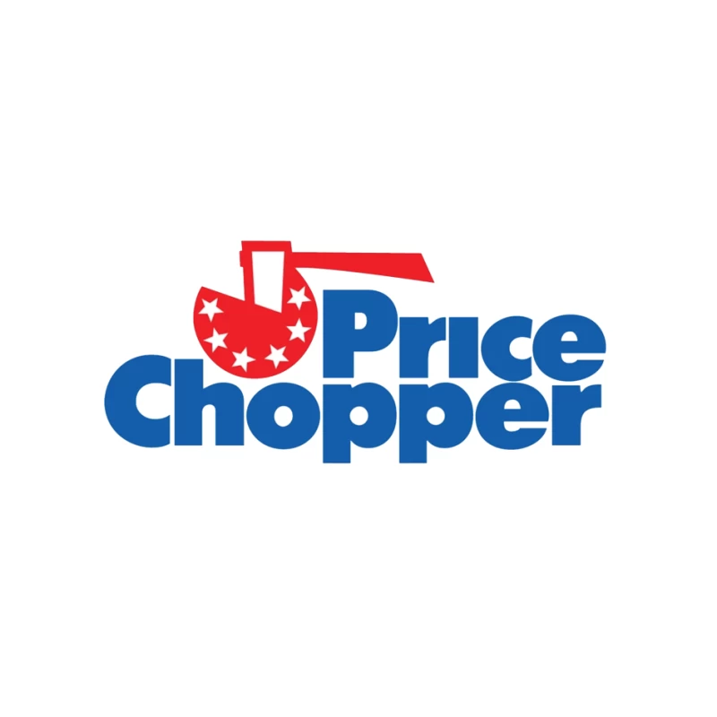 Price Chopper Supermarket Retail Logo Design Pin