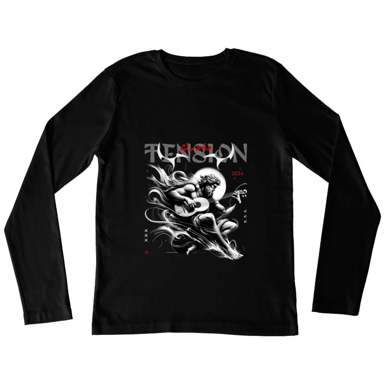 Göttliche Musik und Spannung Damen Langarm T-Shirt