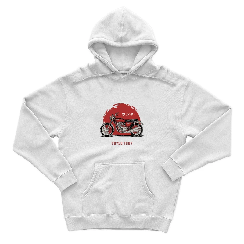 Klassisches Motorraddesign: Honda CB750 Four Herren Pullover Hoodie