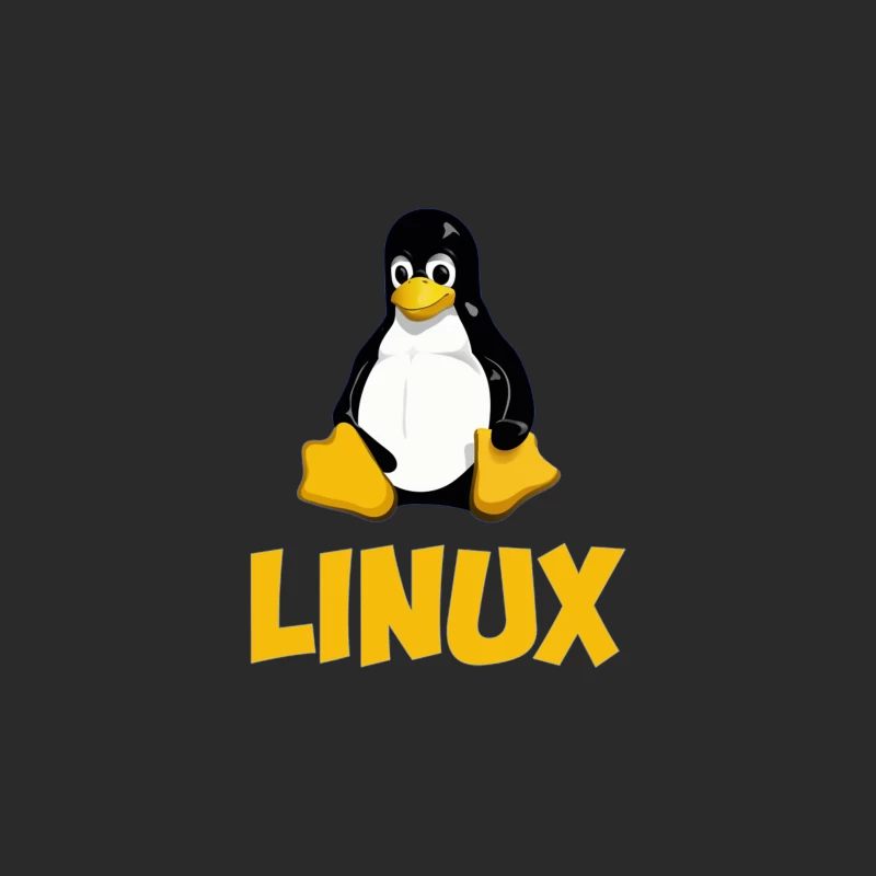 Tux: The Linux Operating System Mascot Logo Baseball Cap