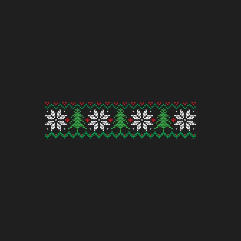 Motif de Noël tricoté Homme Débardeur