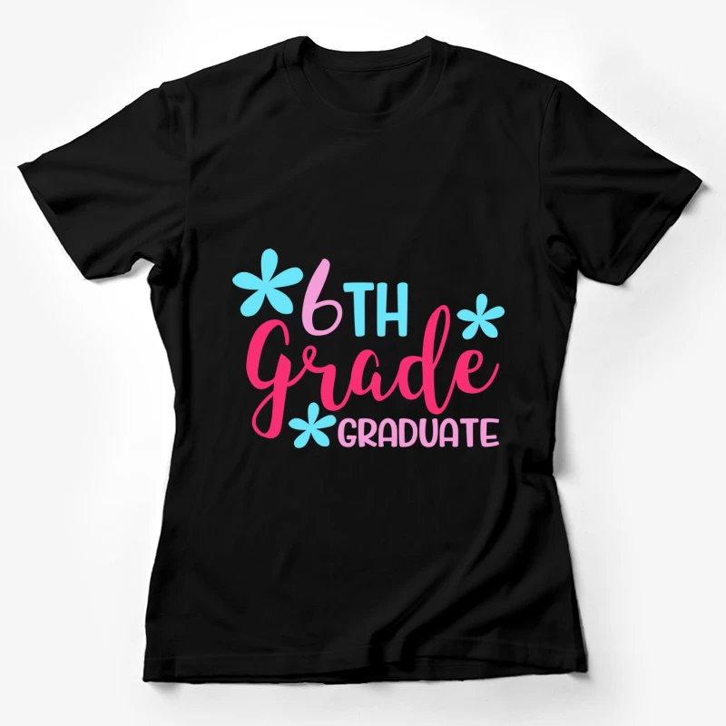 Diplôme de 6ème année coloré Femme T-Shirt