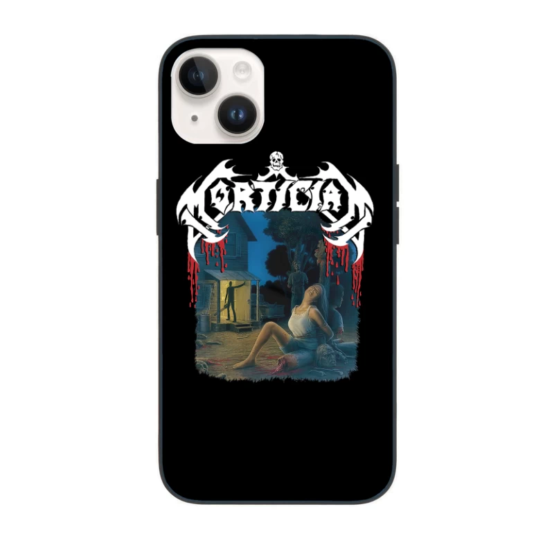 Mortician Chainsaw Dismemberment iPhone Case