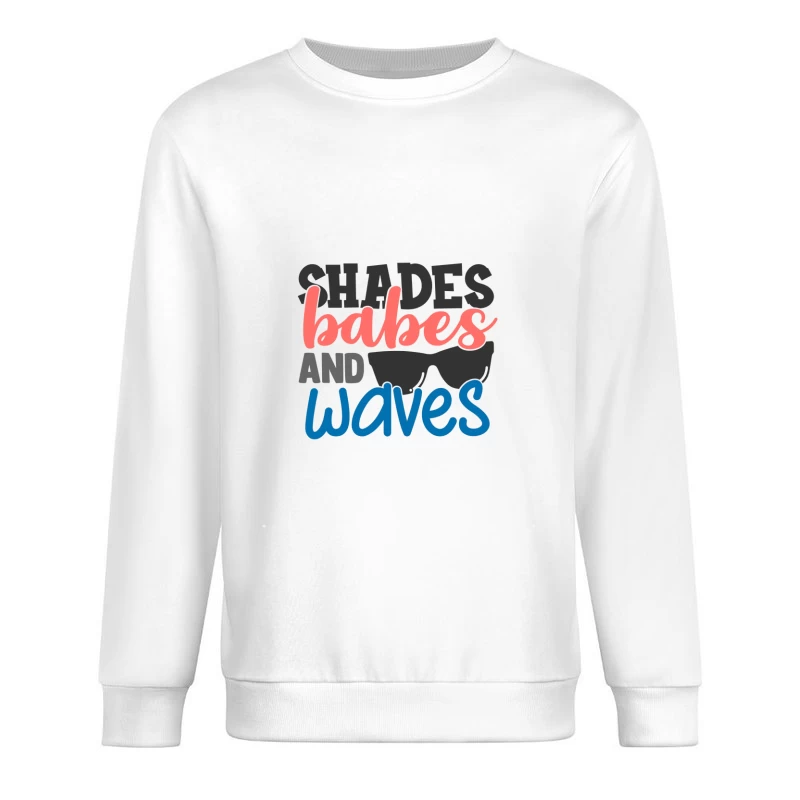 Sonnenbrillen, Strand und Spaß Herren Pullover Sweatshirt
