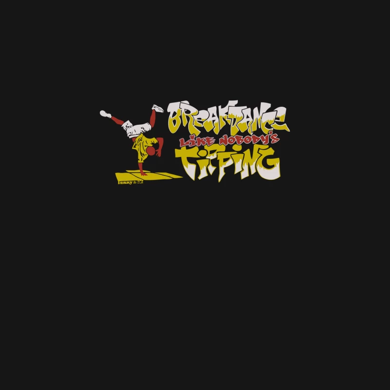 Urban Breakdancing Graffiti Art Desk Mat