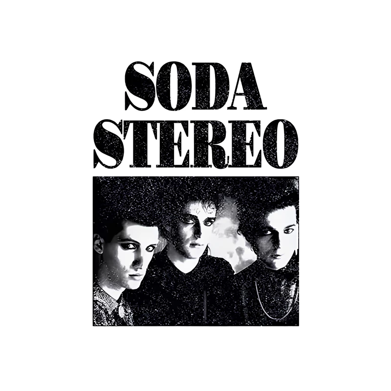 Soda Stereo Band Retro Throw Pillow