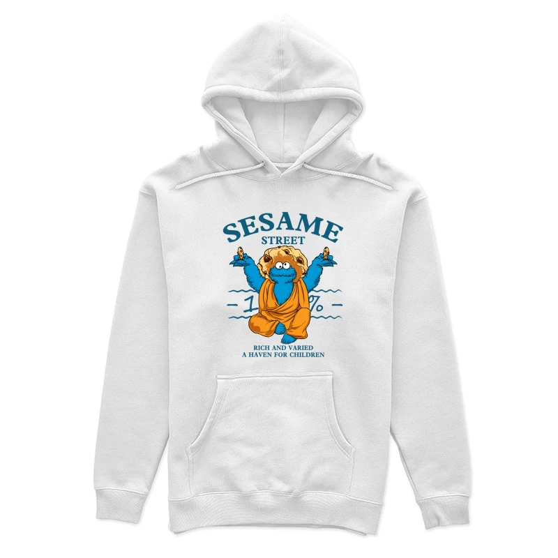 Buddha Keksmonster Omen Damen Pullover Hoodie
