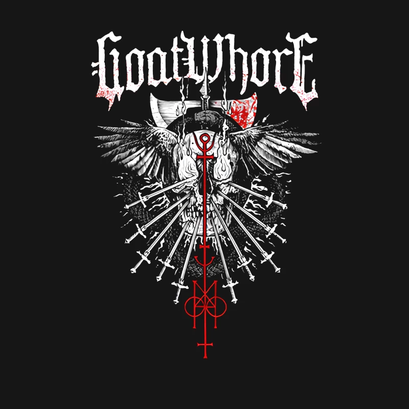 Goatwhore AUS Tour Female Long Sleeve T-Shirt