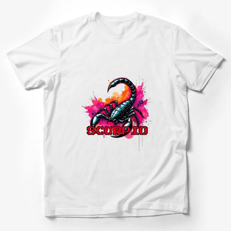 Scorpio Zodiac Art Male T-Shirt