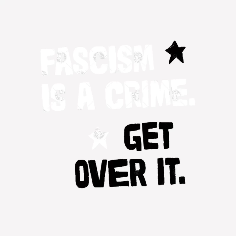 Fascism Is A Crime. Female T-Shirt