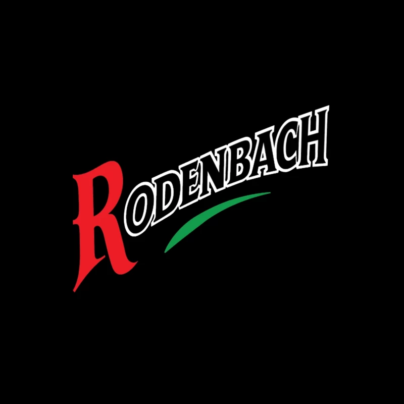 Rodenbach Beer Brand Logo Design Throw Pillow