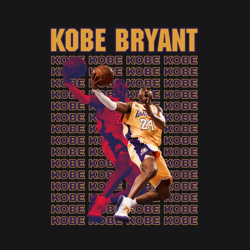 Kobe Bryant: Legendary NBA Player Male Pullover Hoodie