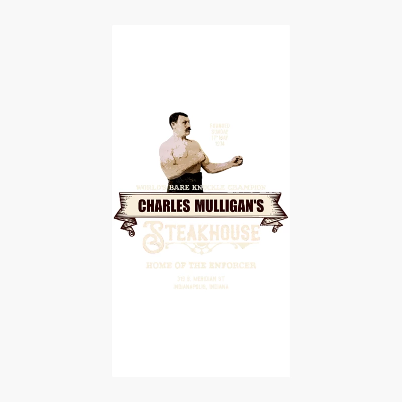 Charles Mulligan_s Steakhouse iPhone Case