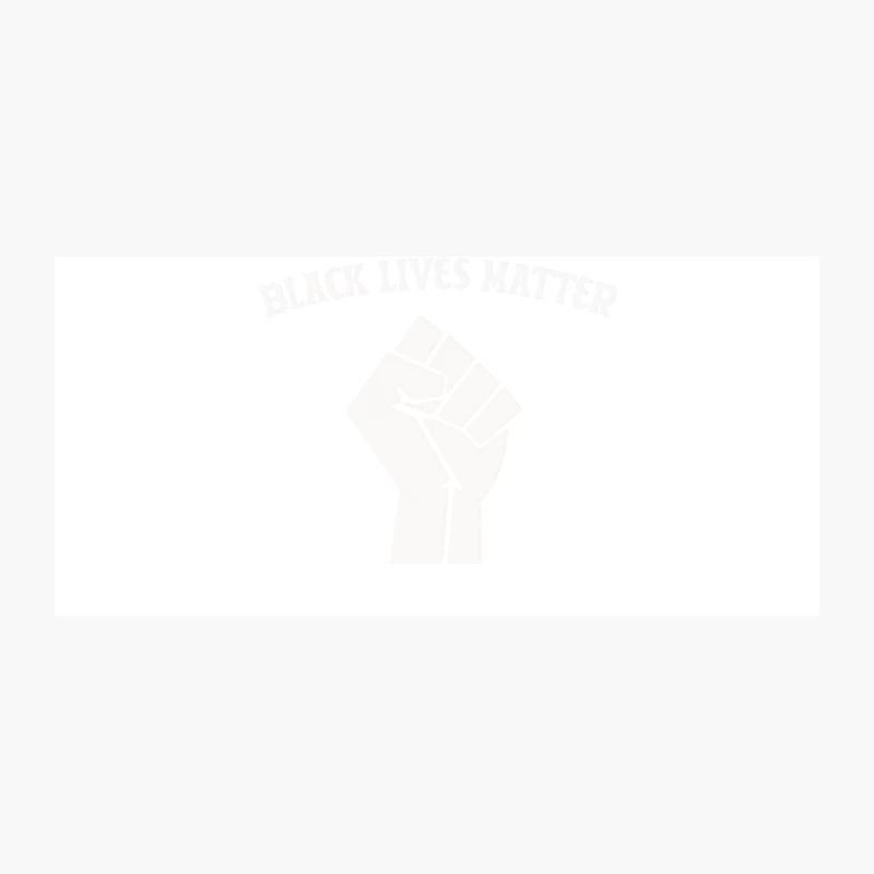 Black Lives Matter - FadedVintage Style Black Power Fist 2 Coffee Mug