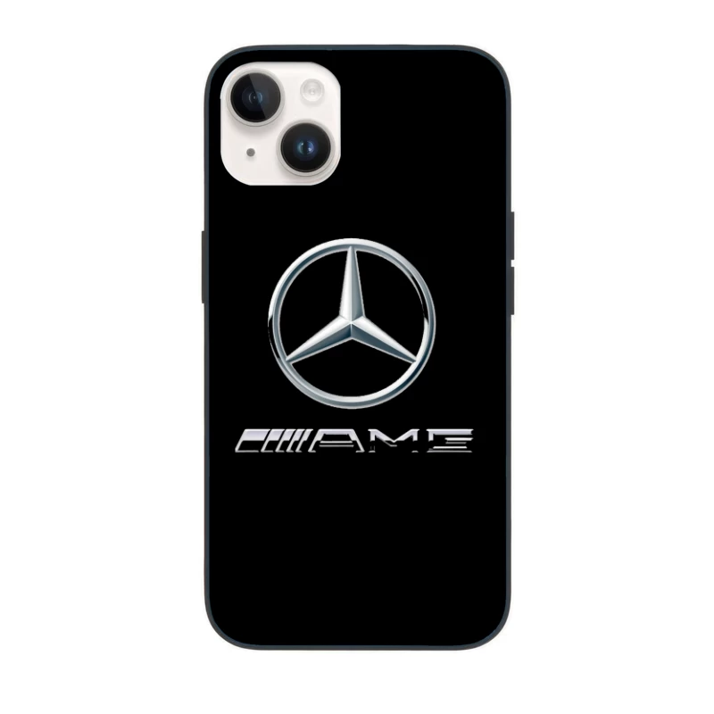 Mercedes-Benz AMG Logo - Premium German Automotive Brand Symbol iPhone Case