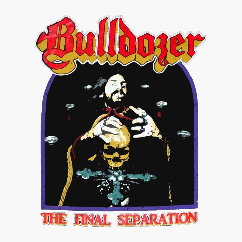 Bulldozer - The Final Separation Metal Album Cover Art Cotton Tote Bag