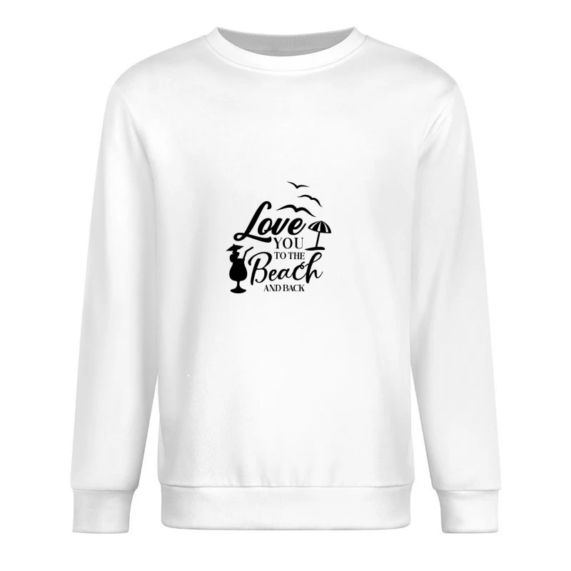 Forme yin-yang avec chat Homme Sweat-shirt à enfiler