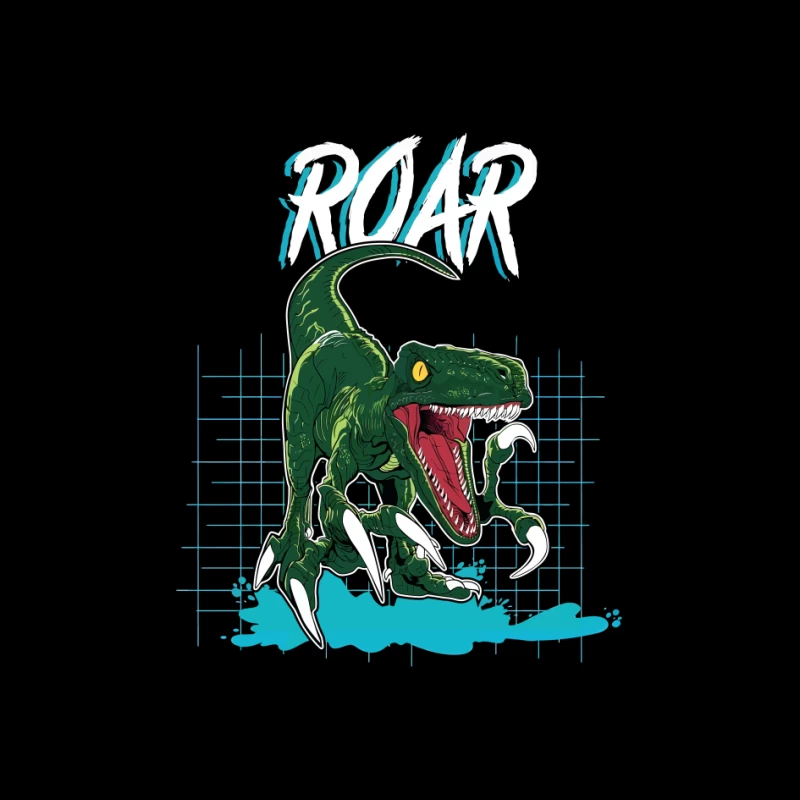 Velociraptor Roar: Neo-Retro Power Pin