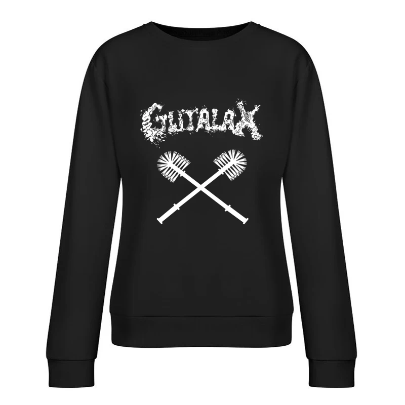 Gutalax Toilet Brushes Female Pullover Sweatshirt